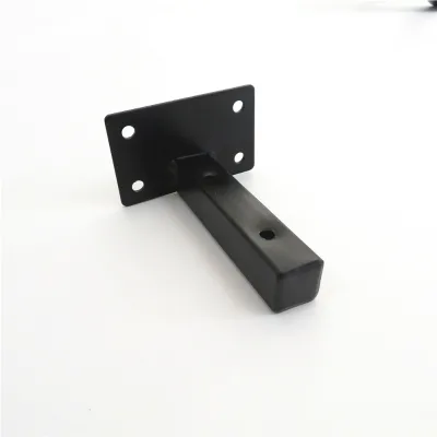 Customize Vertical and Horizontal Mounting Black Powder Coat Steel Switch Bracket, Camera Rotating Flash Bracket