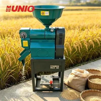 Durable Balanced Rotation Less Vibration Millet Peeling Processing Machine Combined Rice Mill