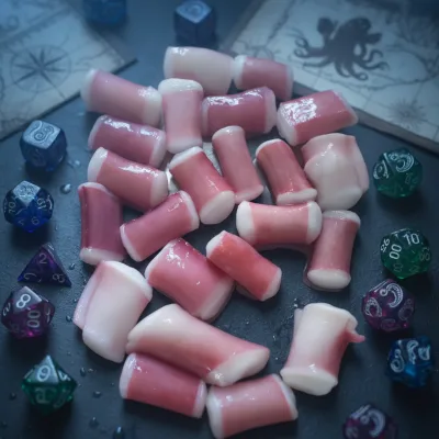 Factory Supply Attractive Price IQF Processed Organic Nature Nutritious Customizable Frozen Squid Tentacle Dice Seafood Box for
