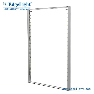Ultra-thin Double-sided Rectangle Acrylic Aluminum Alloy Card LED Soft Film Advertising Luminous Display Frame Light Box