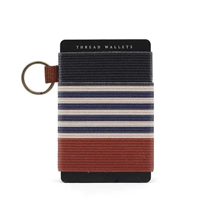 Popular ATM Credit Card Business Card Holder Wallet with Clip Closure RFID Blocking and Multiple Sleeves