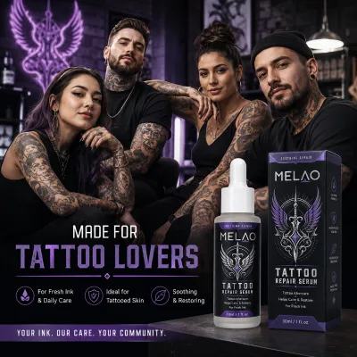 Private Label Professional Tattoo Recovery Solution for Redness Reduce Skin Barrier Soothing Repairing Tattoo Serum