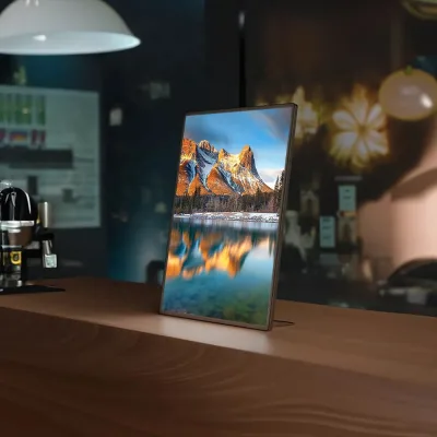 Portable Led Lightbox Display Stand Is Easy to Assemble for Restaurant Coffee Shop Marketing Products Led Menu Lightbox
