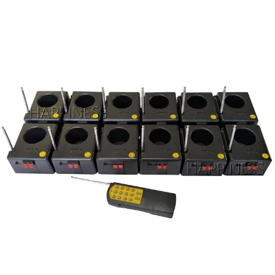12 Pcs Receiver CE Passed Stage Indoor Cold Fountain Fireworks Firing System for Parties