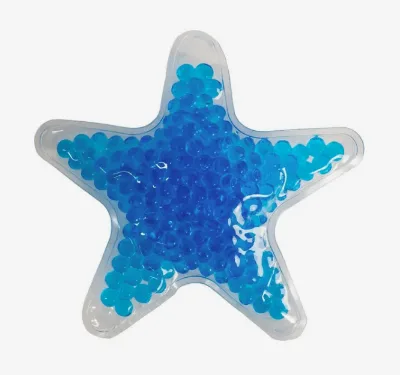 Custom Promotional Imprinted Star Gel Bead Packs Silicone Stress Relief Novelty Toy Giveaway Business Event Corporate Gift