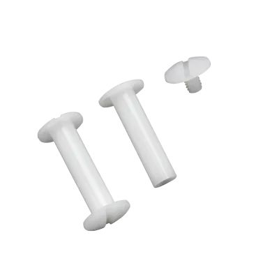 Plastic Book Binding Screw Post Chicago Screws Male and Female Screws Snap Clips for Business Card Album
