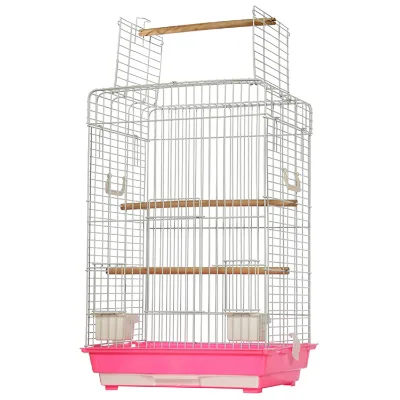 Factory Direct Cheap Price Antique Wrought Iron Metal Bird Cage Pet Cage