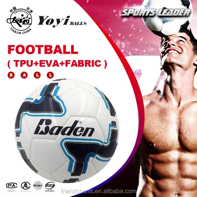 TPU + EVA + Fabric = the BEST MACHINE STITCHED SOCCER BALL