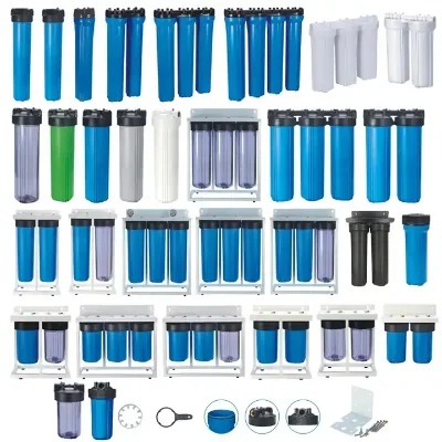 2 /3 Stages Drink Water Filter Pre Water Filter System Pp/cto/gac 10 20 Inch Big Blue Water Filter Housing