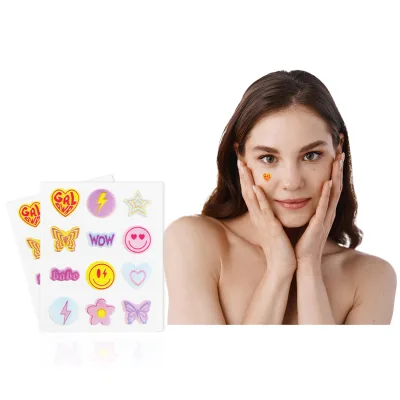Overnight Spot Advanced Hydrocolloid Pimple Patch Stars Suitable for Acne Spots Pimples Blackheads With Sizes 10 mm 12 mm 14 mm