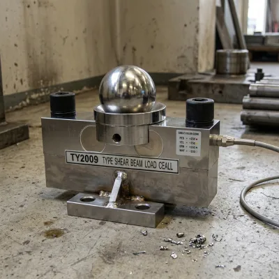 Shear Beam Load Cell, C3 High Precision IP67 Waterproof Alloy Steel Truck Scale Weighbridge Sensor With Spherical Ball Head