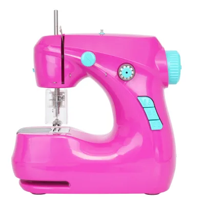 CE CB ROHS VOF Europe and America Child Series Fhsm 211 Mini Sewing Machine Toy for Kid Maquina De Costura De Brinquedo