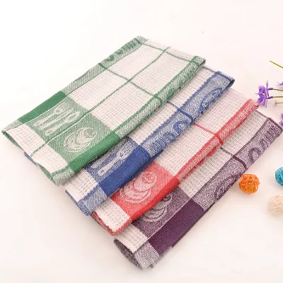 Kitchen Towels Wholesale Cotton Design Kitchen Tea Towel Dish Towel duster Dish Cloth