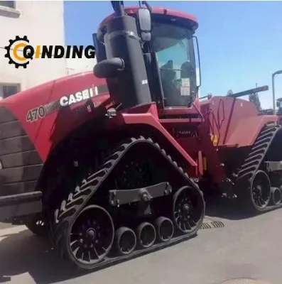 Triangle Rubber Track Manufacturer Agriculture Rubber Track Chassis Triangle Track Tractor for Track Asphalt Rubber Pavers