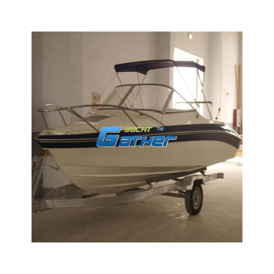 High Quality Reasonable Price 18ft Fiberglass Speed Yacht for Boat Truck Yacht Boats Luxury Yacht for Sale