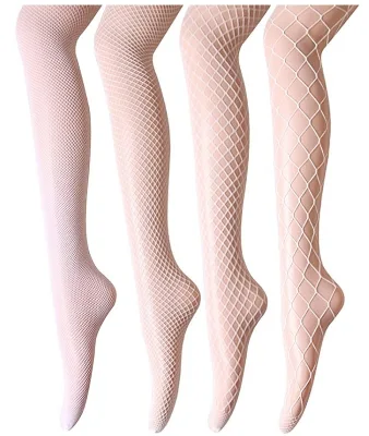 China Manufacturer Black White Red Fishnet Sexy Underwear Tights for Women and Girls