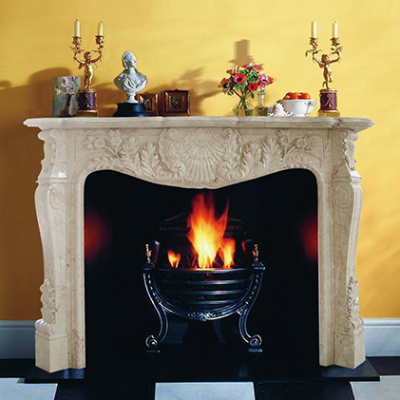 Stone Fireplace Gas Fireplace