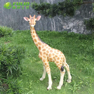 1.2 M Outdoor Life Size Giraffe Sculpture Statue