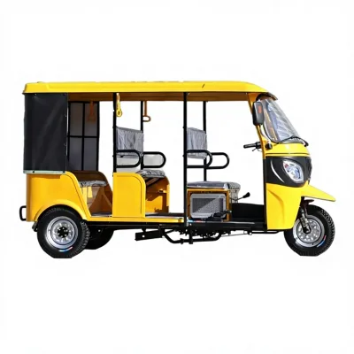 Tricycle Africa Hot-Selling BAJAJ 6-Passenger Gasoline Open Motorized 200cc Water-Cooled Passenger Tricycle Motorcycle