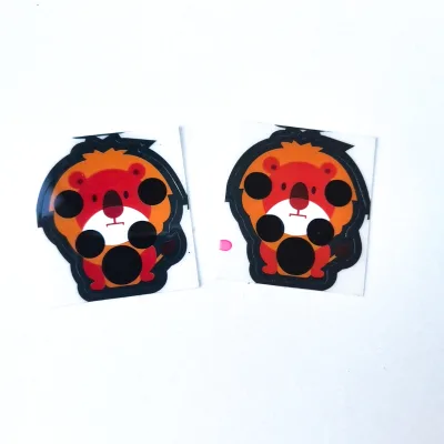 Factory Stock Cute Tiger Custom Forehead Cartoon Baby Fever Thermometer Household Thermometers