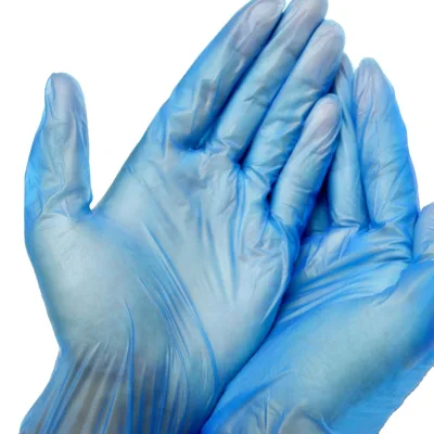 Blue Vinyl Glovee Multi Functional Wholesale Disposable Powder Free Glovee 9 Inch Cheap PVC Glovee