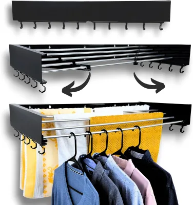 Space-Saving Laundry Rack Multi-functional Laundry Drying Rack Foldable Clothes Drying Rack