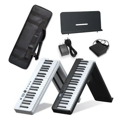 Wholesale 88-Key Portable Foldable Electronic Piano - Full Range, Real Piano Touch, Professional