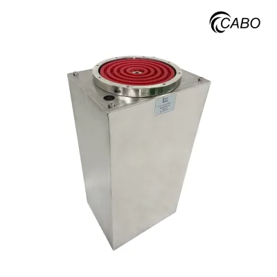 CABO PPS Series HV Film Pulse Capacitor 3kV-100kV IEC 61071 High Energy Density Low Inductance for Marx Generator Pulse Forming