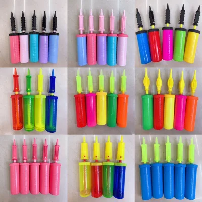 2021 Party Supply Balloon Hand Pump Factory Price Mini Balloon air Pump Hand Push Balloon Pump