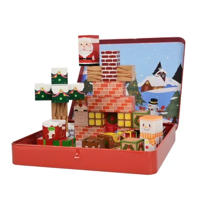 Top Selling Magnetic Puzzle Block Set Magnetic Building Block for Toddlers Independent Play and Early Learning