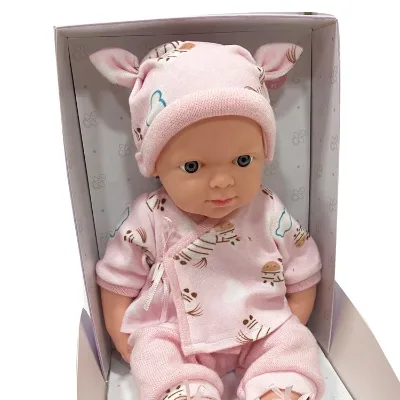 12 Inch Full Body Silicone Reborn Cute Baby Dolls Toy for Kids