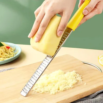 1pc Cheese Grater Kitchen Home Baking Stainless Steel Lemon Grater Cheese And Chocolate Shaver Vegetable And Fruit Grater