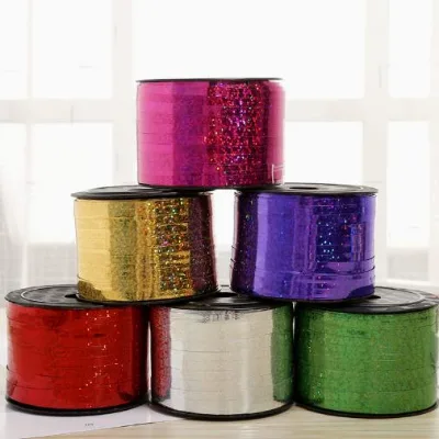 Wholesale 100Yard PP Ribbon Balloon Streamer Decorative String for Birthday Wedding Party DIY Gift Wrapping and Bouquet Crafts