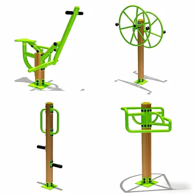 Fitness Equipment, High-quality Outdoor Playground Rider, Wood-plastic, Children's Outdoor Fitness Equipment