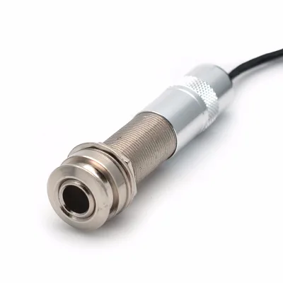 Guitar Pickup Piezo Contact Microphone Pickup 3 Transducer Pickup System for Acoustic 6.35mm Jack