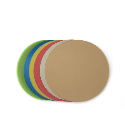 Diamond Customized Abrasive Polish Film Round Type Polishing Film Lapping Film PSA/None PSA