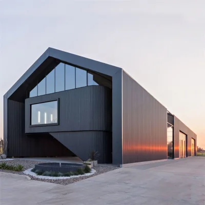 China Manufacturer Premium Light Metal Sloping Roof Steel Structure Building Warehouse Workshop for Sale