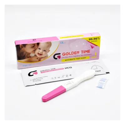 Factory Direct Sale of Early Pregnancy Rapid test Pen-type test Strips for Pregnancy test Strips. 1 Strip Per Box.