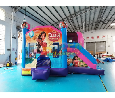Funworld Used Commercial Bounce Houses for Sale Elsa Castle Inflatable Bouncy