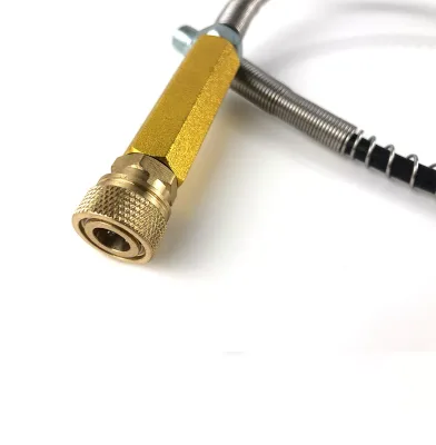 Factory Direct Sale Air Charging Parts High Pressure Soft Hose Thread Air Hose 630bar