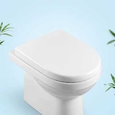 Hotel Grade UF Toilet Cover Heavy Duty Anti-Bacterial Surface Long Service Life