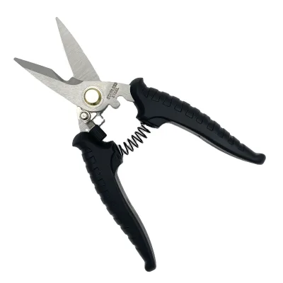 General-Purpose Japanese Stainless Steel 420J2 Cutting Scissors With Comfortable TPR Handle for School Office Stationery Use