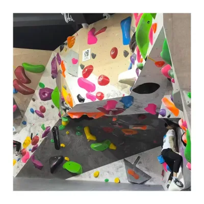 Spray Climbing Wall Construction Adjustable Treadwall Climbing Wall for Home Garage Basement Sports Park Indoor Climbing Wall