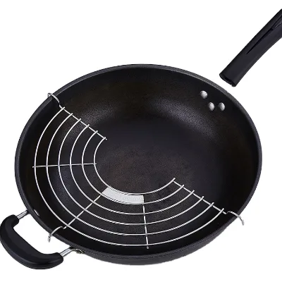 Home Baking Cooking Frying Rack Stainless Steel Semi-circular Oil Drain