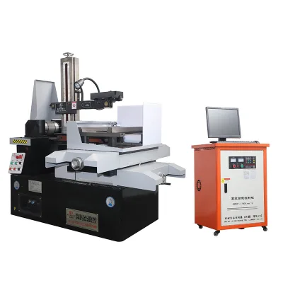 High Quality CNC Wire EDM Machine Dk7745 with PLC and Motor/Gear Components Precision 0.02mm Made in China