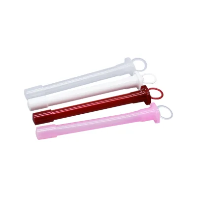 Factory Direct Sale Plastic Female Care Product Gynecological Gel Tube Plastic Vaginal Douche Syringe