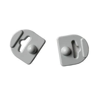 Hard Tag Anti-Theft Security Alarm RF or AM Frequency Plastic ABS Magnet on Display Hook for Shopping Mall Store Use