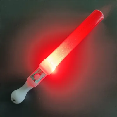 High Quality Multicolor Flashing Customized Led Stick Customized Your Own Logo Neon Luminous Light up Led Wand