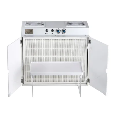 Portable Laminar Flow Cabinet Mycology Workstation H13 Ozone Free UV Light Mushroom Cultivation Home Stainless Steel Frame