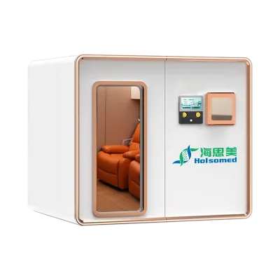 2 Person Hard-Shell-Hyperbaric-Oxygen-chamber Wound Healing Bed Sore Autism Treatment SPA Gym Wheelchair Hyperbaric Chamber